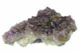 Cubic Purple Fluorite With Phantoms - Yaogangxian Mine #148191-2